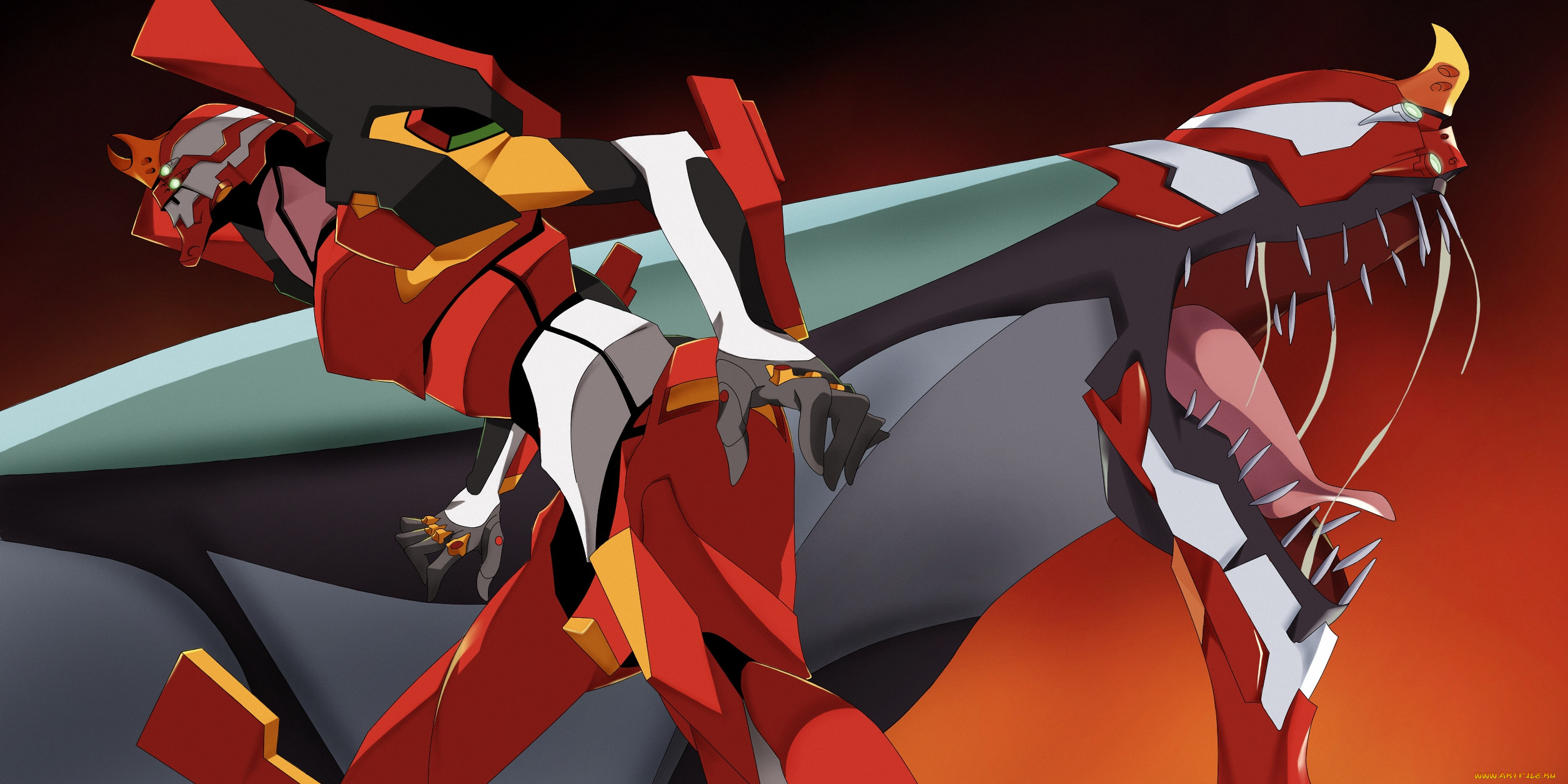 , evangelion, , , , eva02